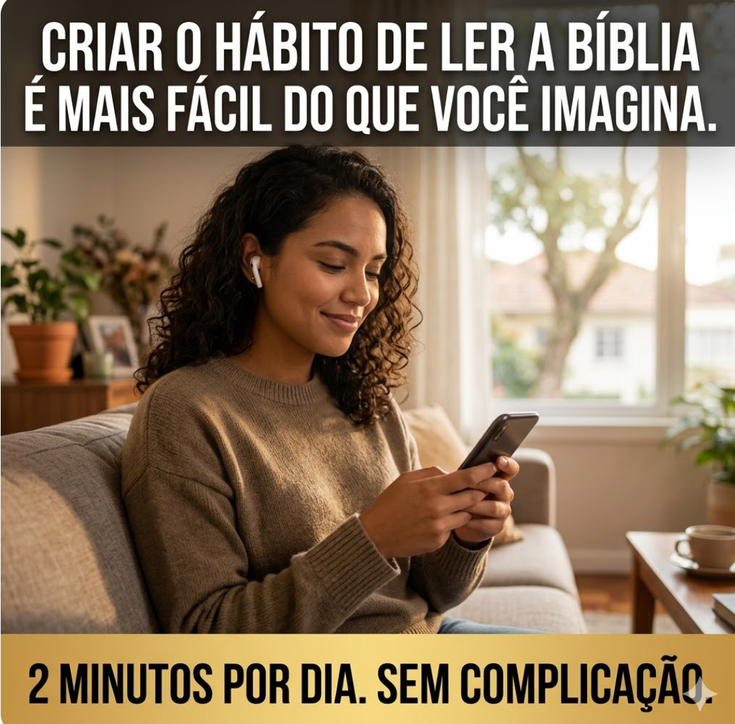 Curso Biblia em Minutos no celular - entenda a Biblia em 2 minutos por dia